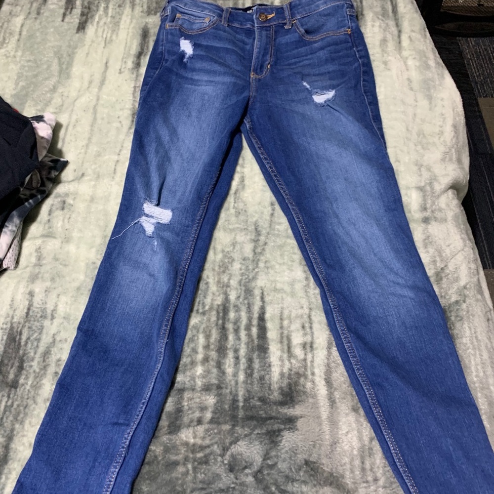 Hollister high rise super skinny jeans